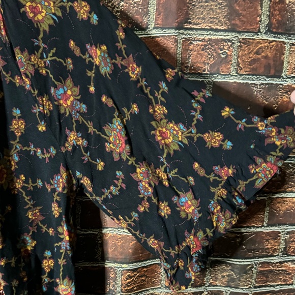 World Unity Boho Blouse Sz M - Picture 5 of 6